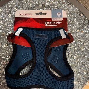 Voyager Blue Step-In Air Dog Harness Sz Med